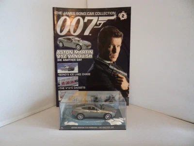 £7.99 • Buy James Bond Car Collection 1:43 Issue #2 Aston Martin V12 Vanquish