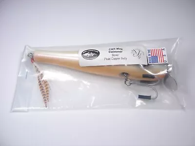 Mike's Custom Plugs Saltwater Surf Striper Wood Fishing Lure In Package • $49.99