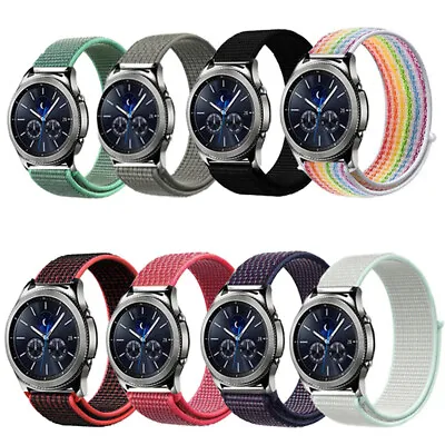 Woven Nylon Watch Band Strap For Samsung Galaxy Watch Gear S3 Frontier Classic • $15.99