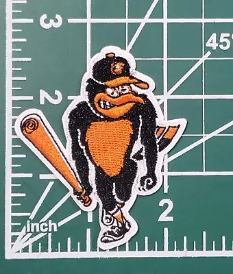 Baltimore Orioles 2 5/8  Angry Bird Iron/Sew On Embroidered Patch~Free Tracking! • $5.95