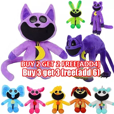 Smiling Critters Series Figure Plush Set-Cartoon Game Doll Home Decor Xmas Gifts • £6.99