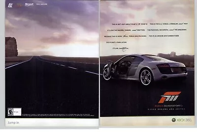 Forza Motorsport 3 2009 Xbox 360 Print Ad/Poster Official Video Game Promo Art • $14.99