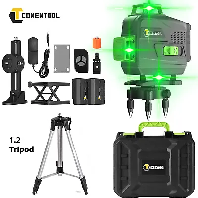 2023 NEW 4D 16 Lines Green Laser Level Self Leveling 360 Cross Line Measure Tool • $55.29