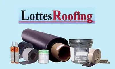  EPDM Rubber Roof Roofing Kit COMPLETE - 1250 Sq.ft. • $4001.44