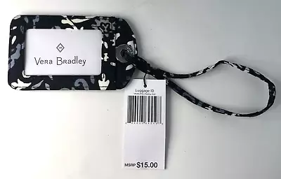 Vera Bradley Luggage ID Tag Paisley NOIR - NWT • $9.99