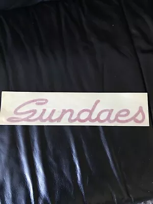 Brand New Vintage Mister Softee Sundaes Decal 12 Wide X 3 High • $29.49