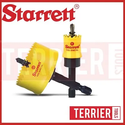 Starrett Bi-Metal CSC Smooth Cut Holesaw 16-51mm Starett Holesaw • £16.95