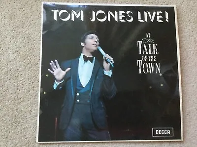 Tom Jones Live At The Talk Of The Town - 12  Vinyl LP UK 1967 Decca.Free Postage • £4.50