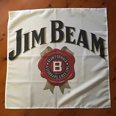 Jim Beam Bourbon Poster Print  Man Cave Flag Bar Wild Turkey Whiskey Scotch Jd  • $33