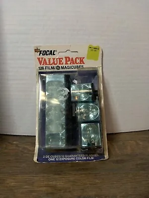 $25 • Buy Vintage Kmart GE MagiCubes Flash 126 Film Magic Cube ~ U1