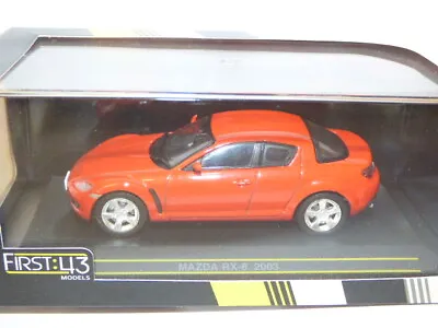 First:43 Scale 2003 Mazda RX-8 In Red • $61.75