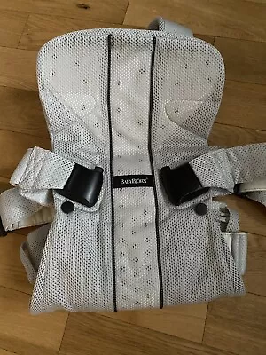 Baby Bjorn Baby Carrier One -  Airy Mesh - Silver • £65