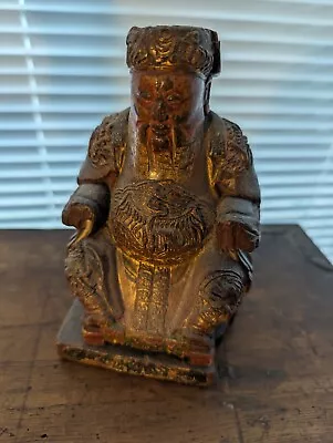 Qing Dynasty Temple Figure • £200