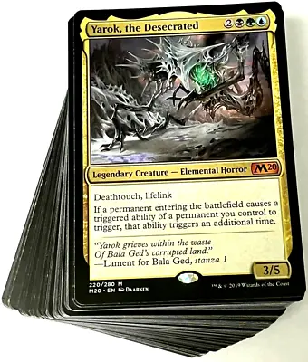 ***Custom Commander Deck*** Yarok The Desecrated - Landfall - EDH Mtg Magic Card • $53.97