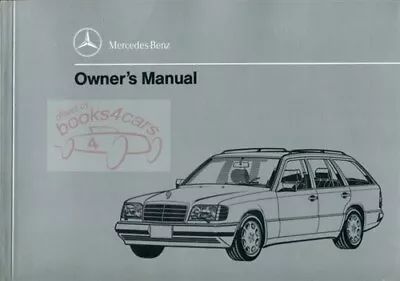 E320 1995 Mercedes Wagon Owners Manual Owner's Station Handbook  • $59.95