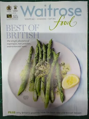 £6.99 • Buy Waitrose Kitchen Magazine May 2016 Best Of British Food, Shopping And Recipes