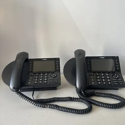 Lot Of 2 Mitel IP485G Phone Office Telephone VoIP System Eight Line • $49