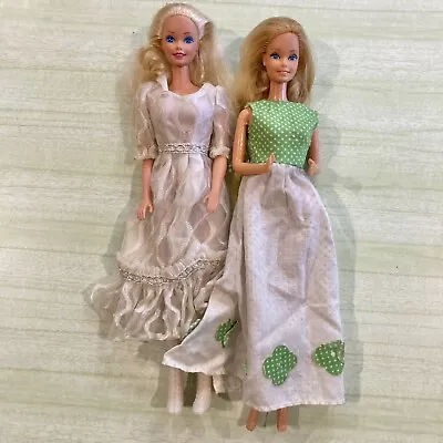 2 X Vintage 1980s Mattel Barbie Dolls Clothes Fashion Toys Barbie • $38