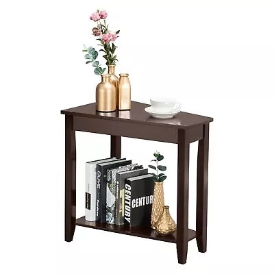 Sinple Side Sofa Stand Entry Console Table Hallway Entrance Table W/ Shelf • $56.10