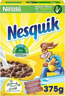 Nestle Nesquik Cereal 375G • £4.30