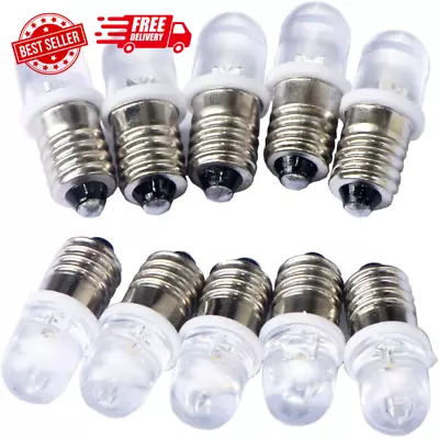 10pcs E10 Screw DC12V Warm White Spot Led Bulb Light (DC12V Warm White) • $15.67