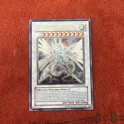 Majestic Star Dragon - SOVR-EN040 Ultimate Rare LP Yugioh Card • $24.99