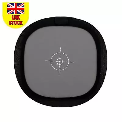 30cm 18% Foldable Gray Card Reflector White Balance Double Face Focusing Board L • £10.90