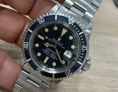 Rolex Submariner 1680 Box Papers Amazing Vintage Wrist Watch • $14450