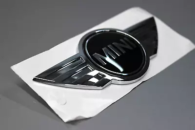 NEW 08-15 Mini Cooper Wings Logo Front Hood Emblem R56 R55 R57 R58 R59 GENUINE • $38