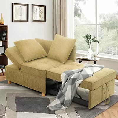 Sofa Bed Chair 4-in-1 Convertible Chair Bed 5 Adjustable Backrest With 2 Pillow • $99.99