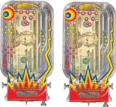 BILZ 2pk Money Puzzle For Cash Gift Cards & Tickets Fun Reusable Cosmic Pinball • $26.45