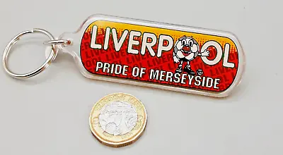 Liverpool Football Club Keyring Key Fob Double Sided - New Old Stock • £4.50