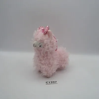 Alpaca Alpacasso Pink C1207 Pink Amuse Mascot Plush 4.5  Stuffed Toy Doll Japan • $11.38