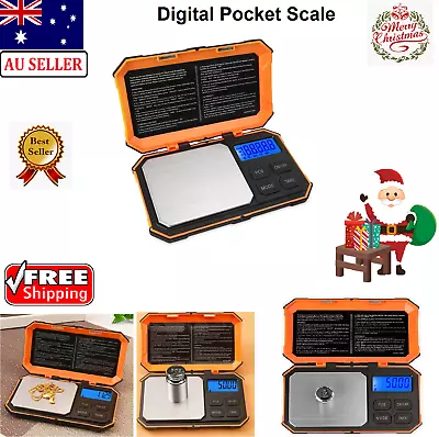 $39.99 • Buy Mini Pocket Small Digital Pans Gold Jewelry Kitchen Weighing Scales Micro Mg AUS