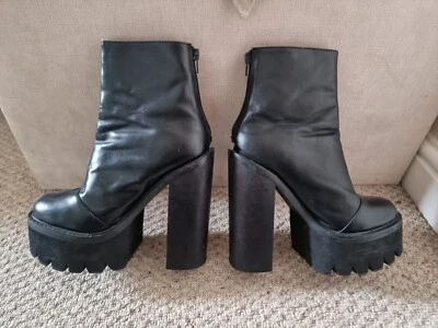 £75 • Buy Jeffrey Campbell Mulder Platform Boots