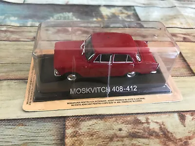 Moskvitch 408-412 Ixo DeAgostini 1/43 Miniature Car • $6.37
