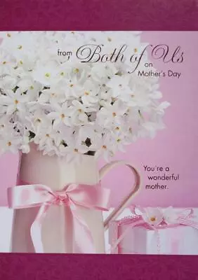 FROM BOTH OF US  You're A Wonderful Mother  MOTHER'S DAY CARD M Heath JASMINE • $4.95