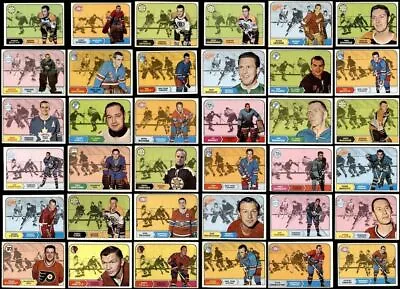 1968-1969 Topps Hockey Cards 1-132 You Pick • $6