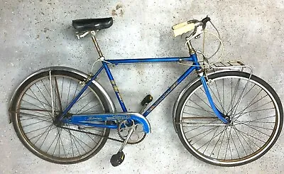 Schwinn 'Traveler' 3 Speed Chrome Fenders And Front Rack 56cm Top Tube Vintage • $250