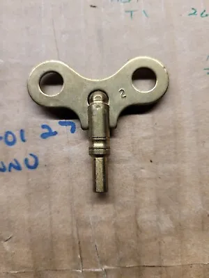 Clock Key Winding Mainspring  Brass Size 2 • $11.99