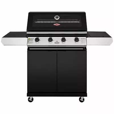 Beefeater 1200 Series 4 Burner LPG BBQ With Trolley & Side Burner BMG1241BB • $1029