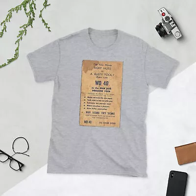 Vintage WD-40 Tight Nuts Or A Rusty Tool T-Shirt • $26.99