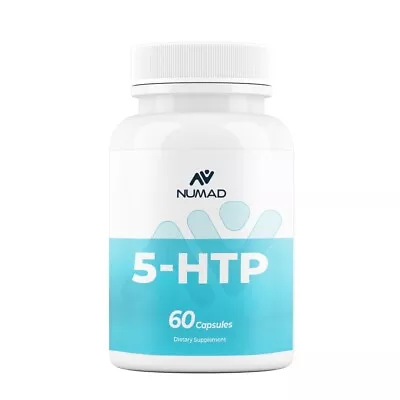 NUMAD 5-HTP 200mg - 60Capsules 200mg (5-Hydroxytryptophan) Gluten Free Non-GMO • $10.99