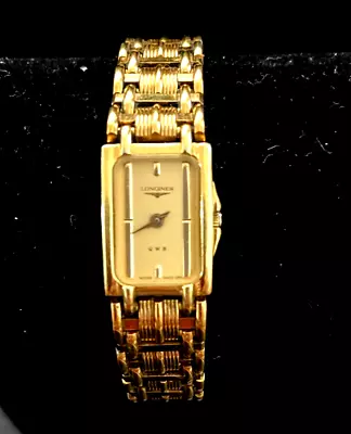 Vintage Longines QWR Ladies Gold Plated Watch • $139