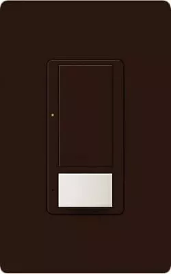 LUTRON MS-OPS6M-DV-BR Brown Maestro Dual Voltage  With Occupancy Sensing Switch • $44