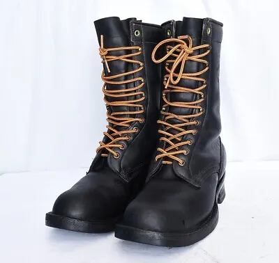$445 • Buy WHITE'S Boots BUFFALO BOOT CO. SPOKANE WA Leather Work Steel Toe Boots Sz 8.5