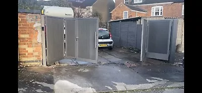 £1 • Buy AUTOMATIC(ELECTRIC) BI-FOLDING GATES-the Price Is For Making An Offer