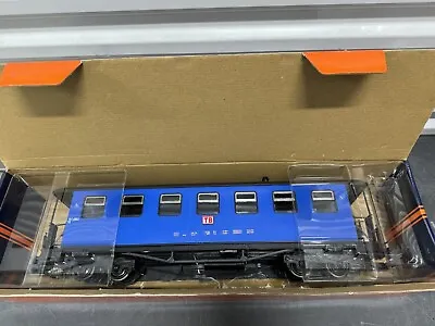 Train-G-gauge- #757-5803  TB Blue Passenger Car #3 • $42.50