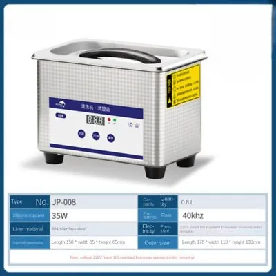Ultrasonic Cleaner Watches Contact Lens Glasses Denture Teeth Electric • $66.99
