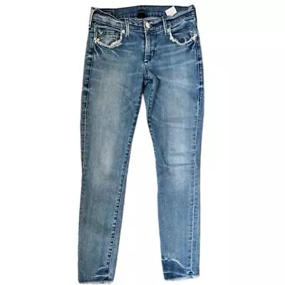 True Religion Women’s Casey Super Skinny Low Rise Jean Sz 24 • $20